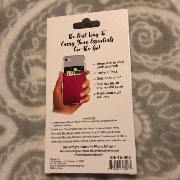 iDecoz 3-slot Phone Pocket in Gold SOLD - Picture 4 of 4